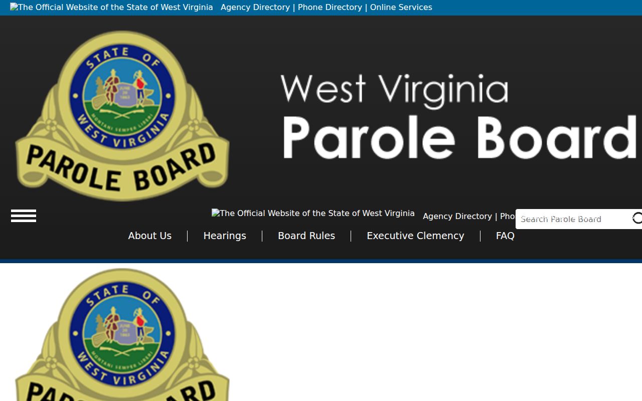 Mercer County criminal records West Virginia Parole Board gateway