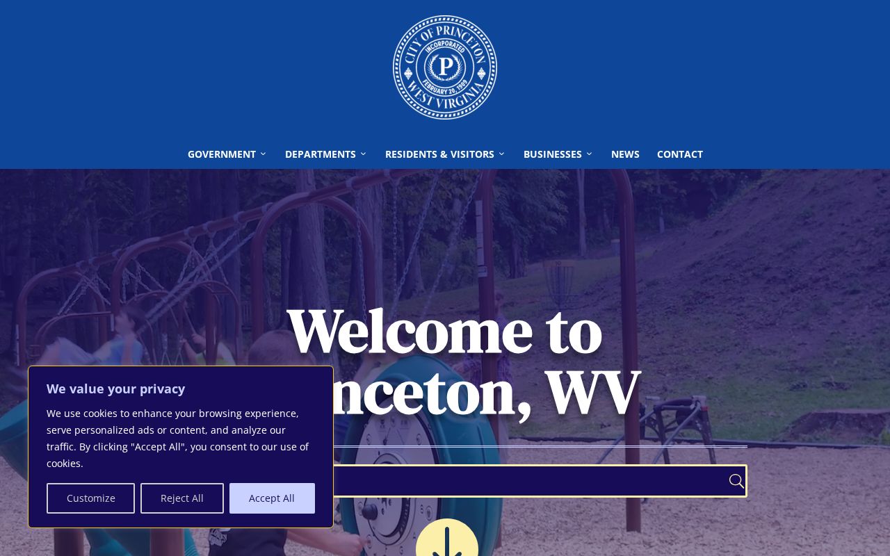 Princeton criminal records source from the official city government homepage